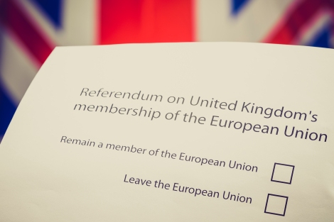 UK referendum on EU Membership - ballot paper © European Union 2016 - Source : EP.